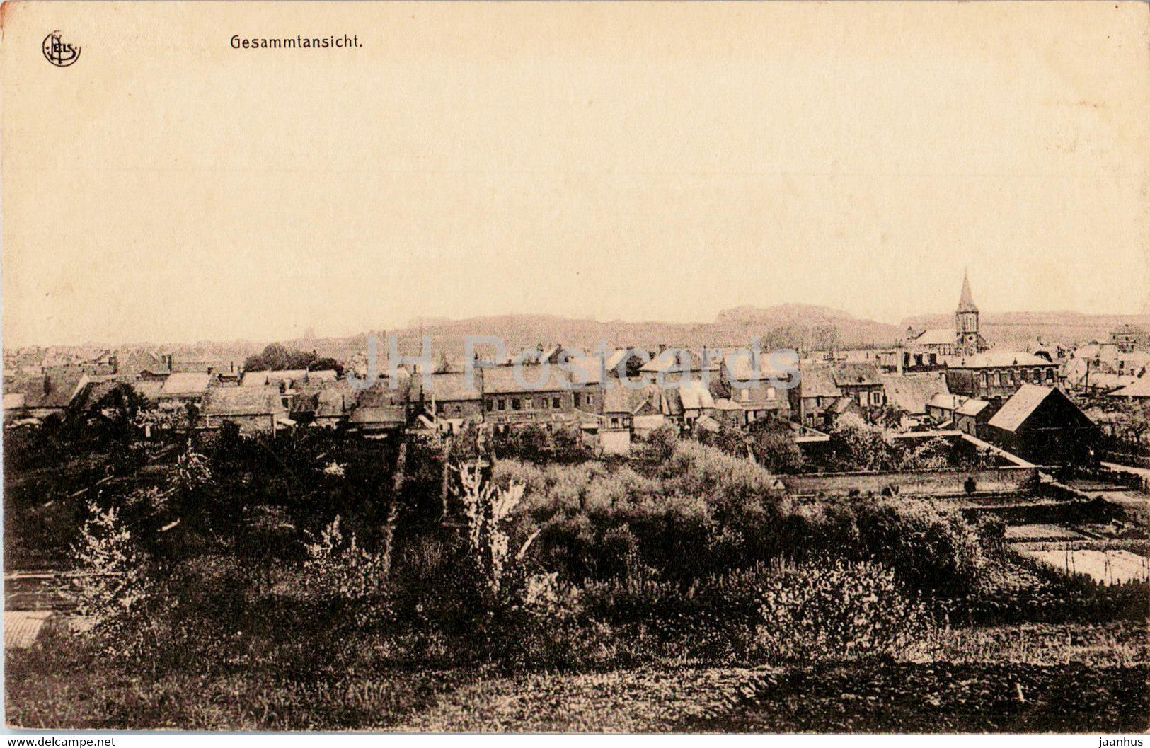 Hirson - Gesammtansicht - general view - old postcard - France - used - JH Postcards
