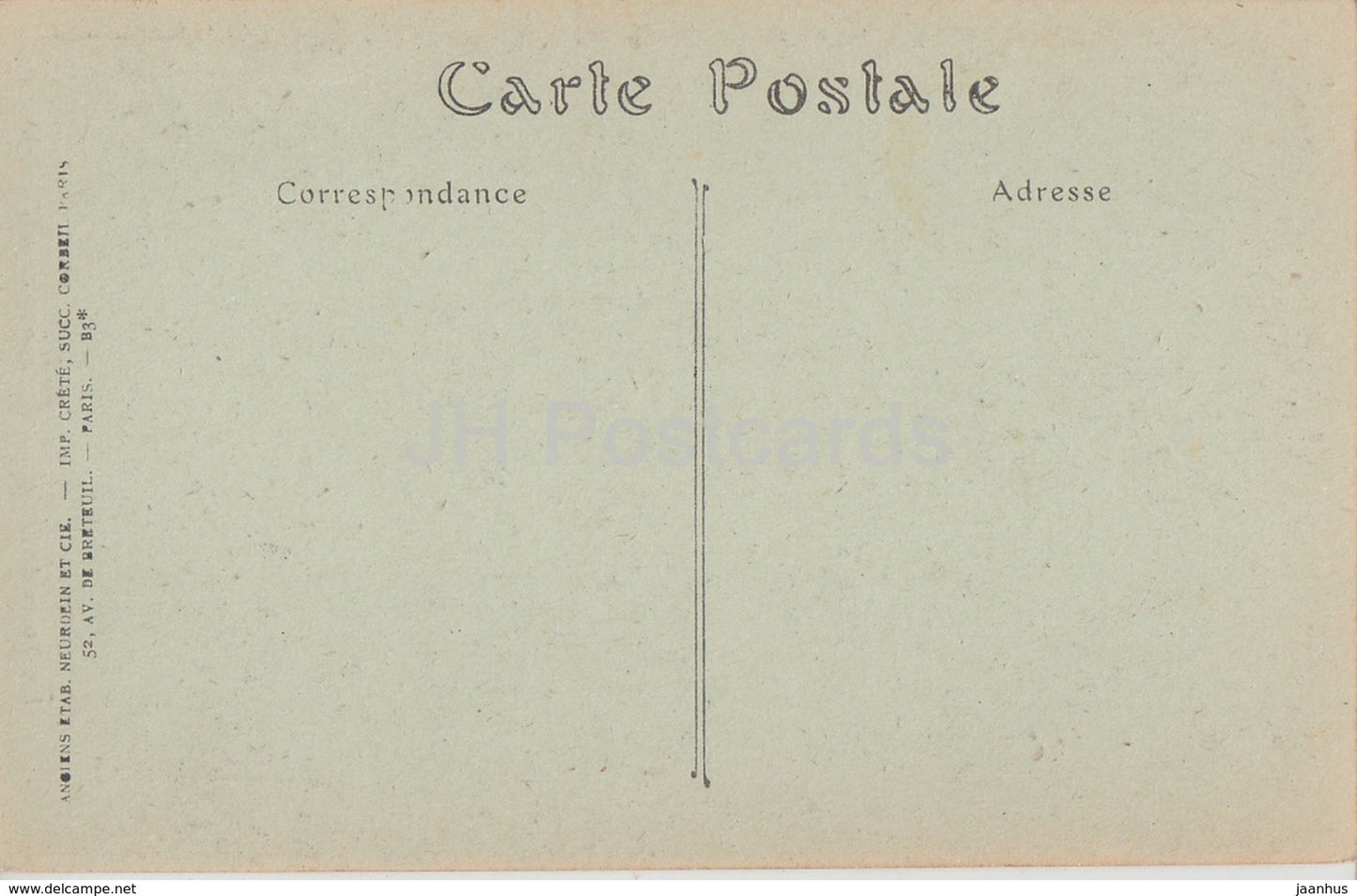 Bayeux - Les Tours de la Cathedrale - vue prise de l'Eveche - cathedral - 56 - old postcard  - France - unused