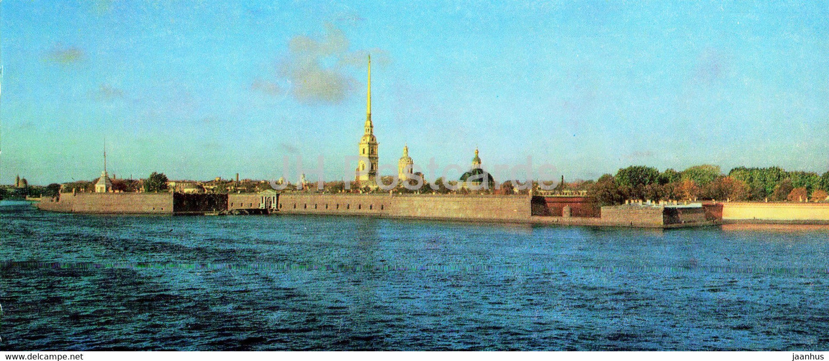 Peter and Paul Fortress - Leningrad - St Petersburg - 1982 - Russia USSR - unused - JH Postcards