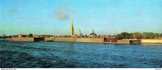 Peter and Paul Fortress - Leningrad - St Petersburg - 1982 - Russia USSR - unused - JH Postcards