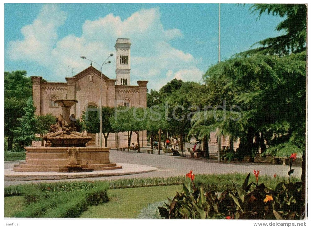 Piazza Zanardelli - square - Altamura - Puglia - 2 - Italia - Italy - unused - JH Postcards