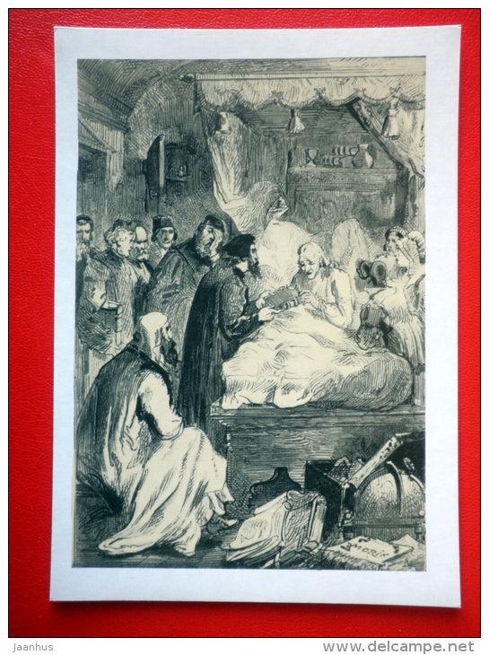 Day of death , 24 May 1543 - Nicolaus Copernicus - mathematician and astronomer - 1973 - Russia USSR - unused - JH Postcards