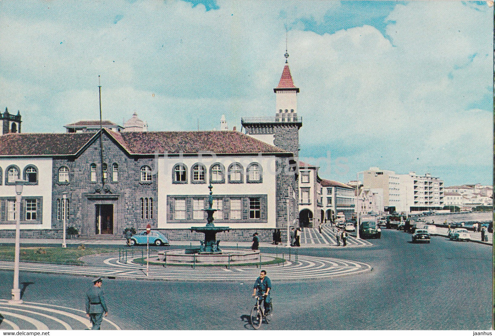 Ponta Delgada - Acores - Avenida Infante D. Henrique - avenue - 5 - Portugal - used - JH Postcards