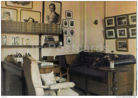 The Writer´s Top Study Room - Russian writer Leo Tolstoy Museum - Yasnaya Polyana - 1967 - Russia USSR - unused - JH Postcards