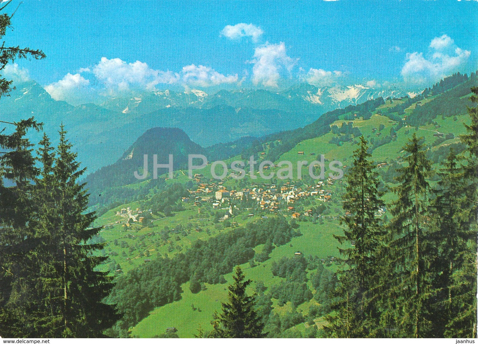 Seewis im Prattigau 1000 m - 1982 - Switzerland - used - JH Postcards