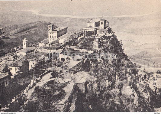 Repubblica di San Marino - Palazzo - old postcard - 1955 - San Marino - used - JH Postcards