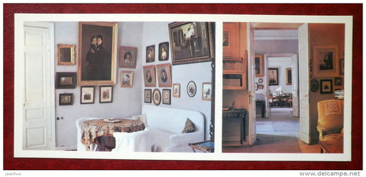 Living room - Yasnaya Polyana - Museum-Estate of Leo Tolstoy - 1976 - Russia USSR - unused - JH Postcards
