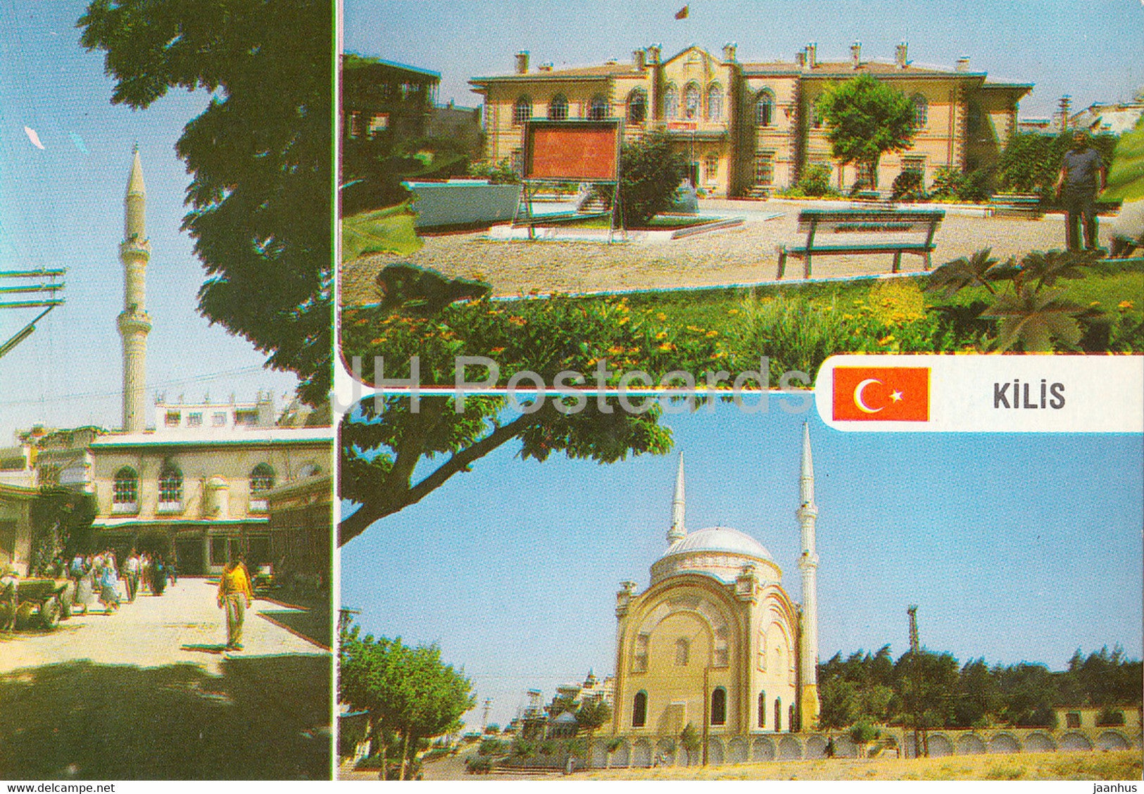 Kilis - architecture - multiview - 1987 - Turkey - used - JH Postcards