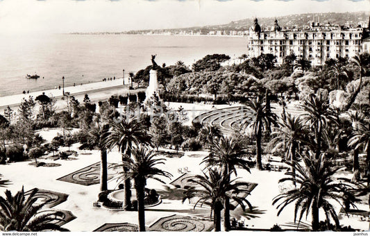Nice - Les Jardins Albert I - Le Theatre de Verdure - 2021 - old postcard - 1959 - France - used - JH Postcards