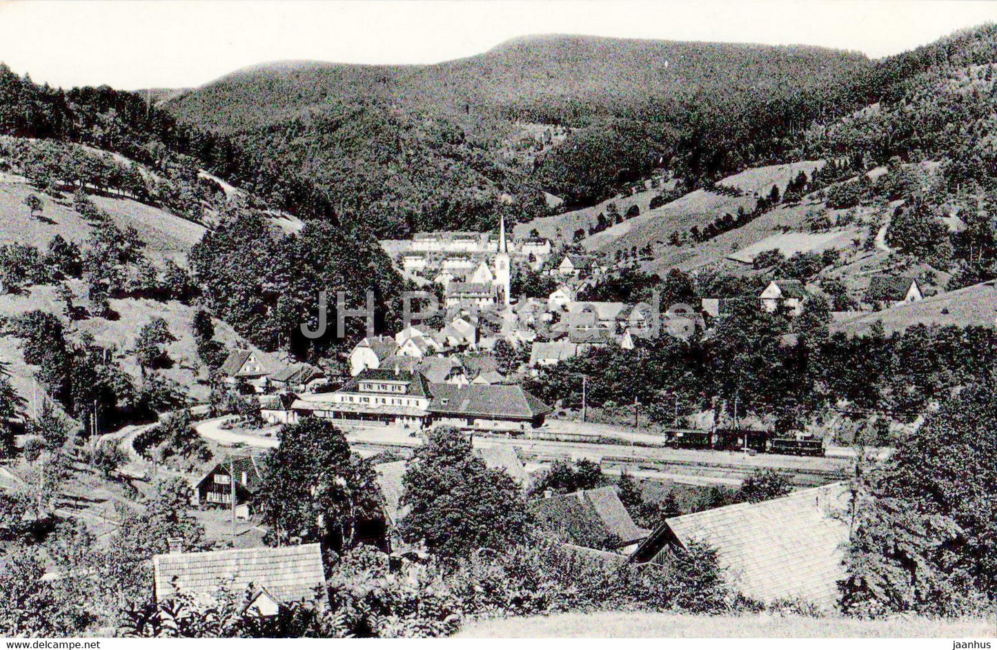 Bad Griesbach im Schwarzwald - old postcard - 1966 - Germany - used - JH Postcards