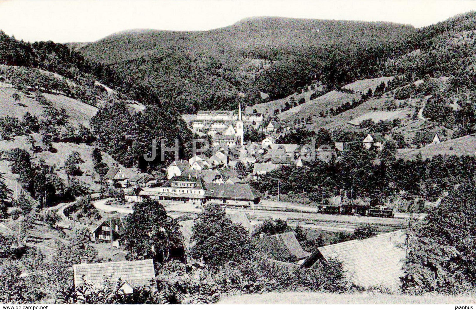 Bad Griesbach im Schwarzwald - old postcard - 1966 - Germany - used - JH Postcards