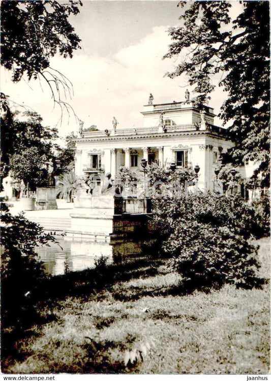Warsaw - Warszawa - Palac w Lazienkach - Palace in Lazienki - Poland - used - JH Postcards