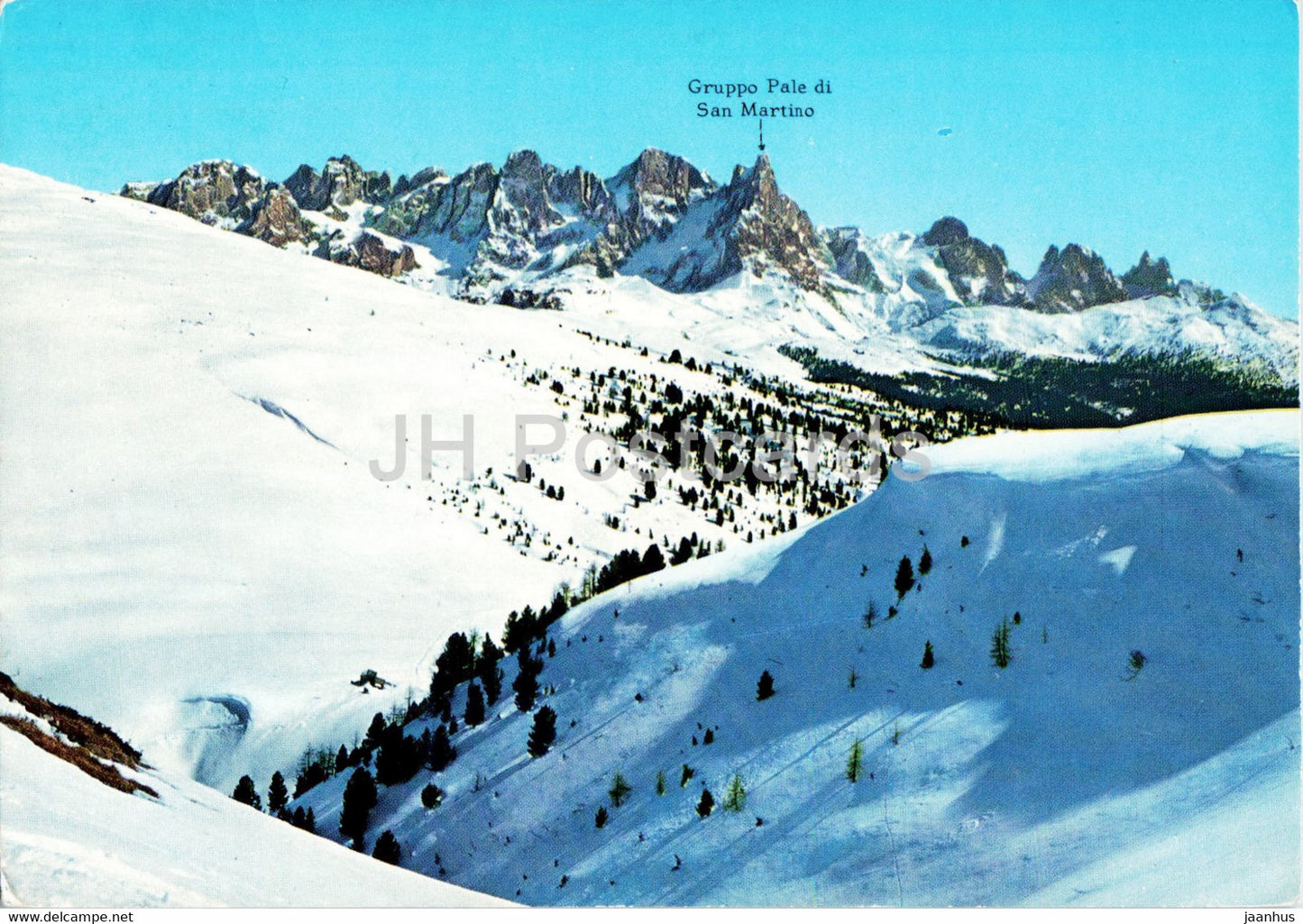 Dolomiti - Trentino - Moena 1184 m - Funivie Lusia - Panorama da le Cune - Italy - unused - JH Postcards