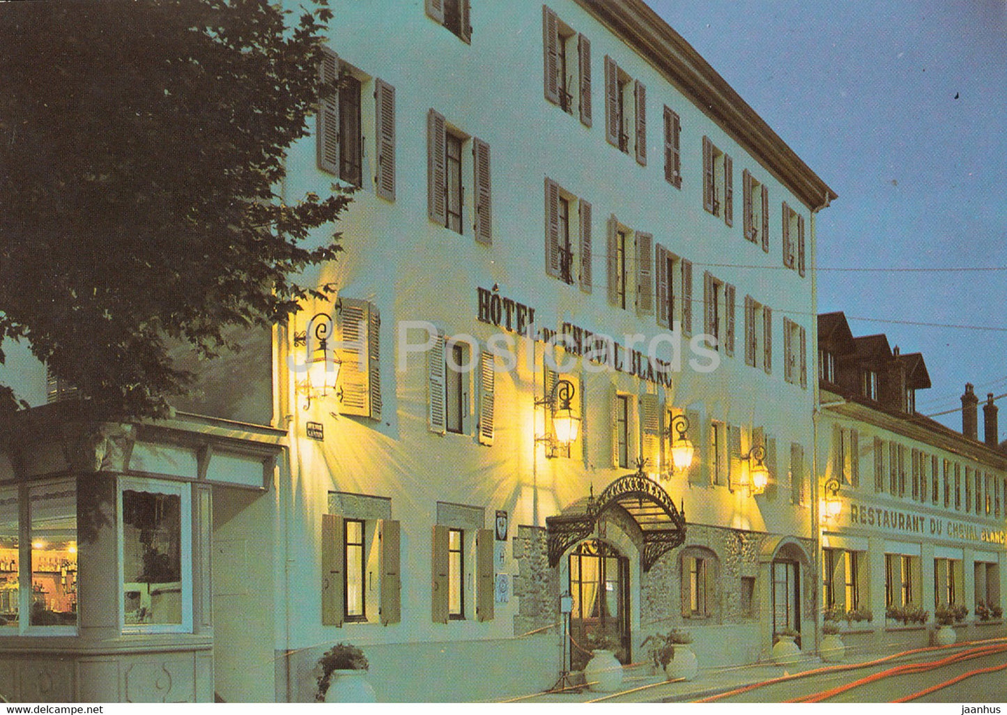 Rumilly - hotel du Cheval Blanc - France - unused - JH Postcards
