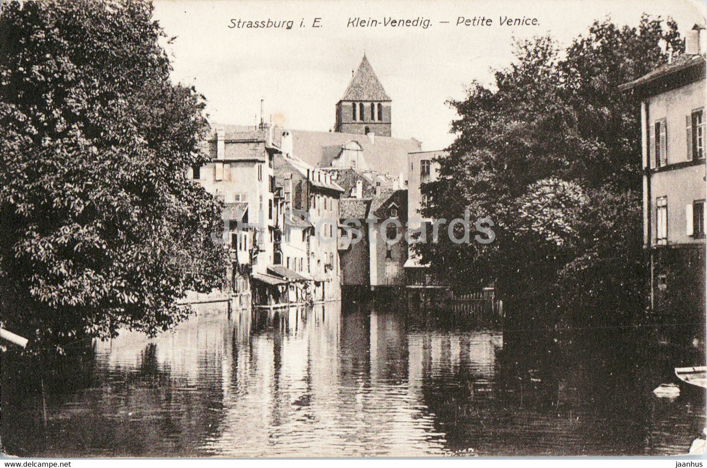 Strassburg i E - Strasbourg - Klein Venedig - Petit Venice - 79 - old postcard - 1907 - France - unused - JH Postcards
