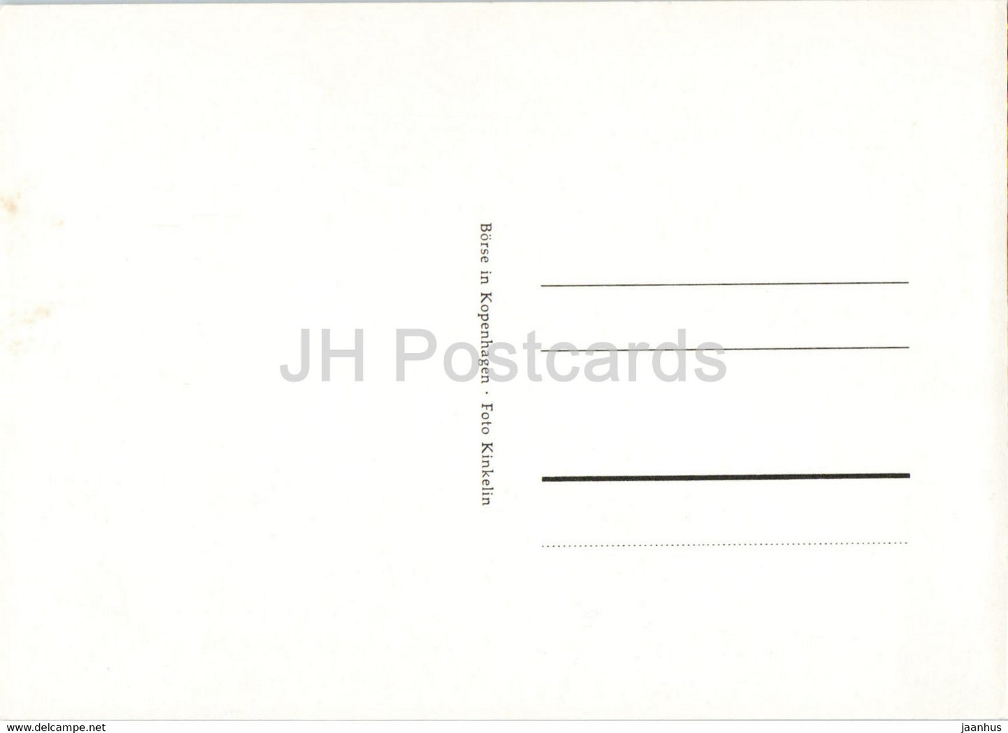 Kopenhagen – Börse – Dänemark – unbenutzt