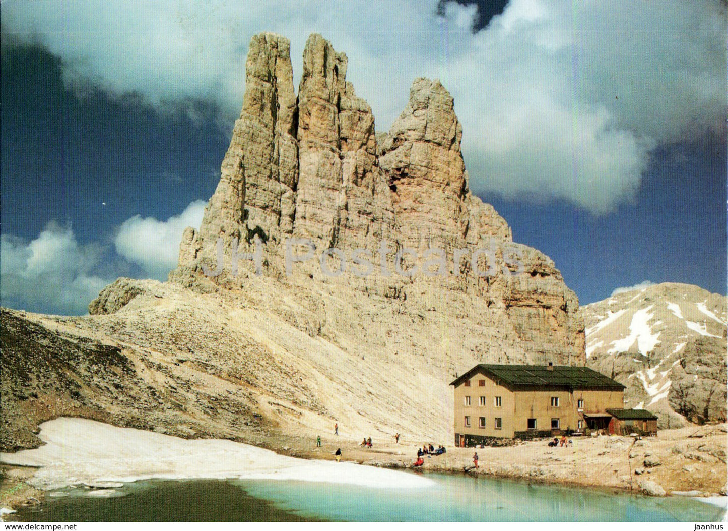 Vajoletturme - Rosengartengruppe - Gruppo del Catinaccio - Torri del Vajolet - Italy - unused - JH Postcards