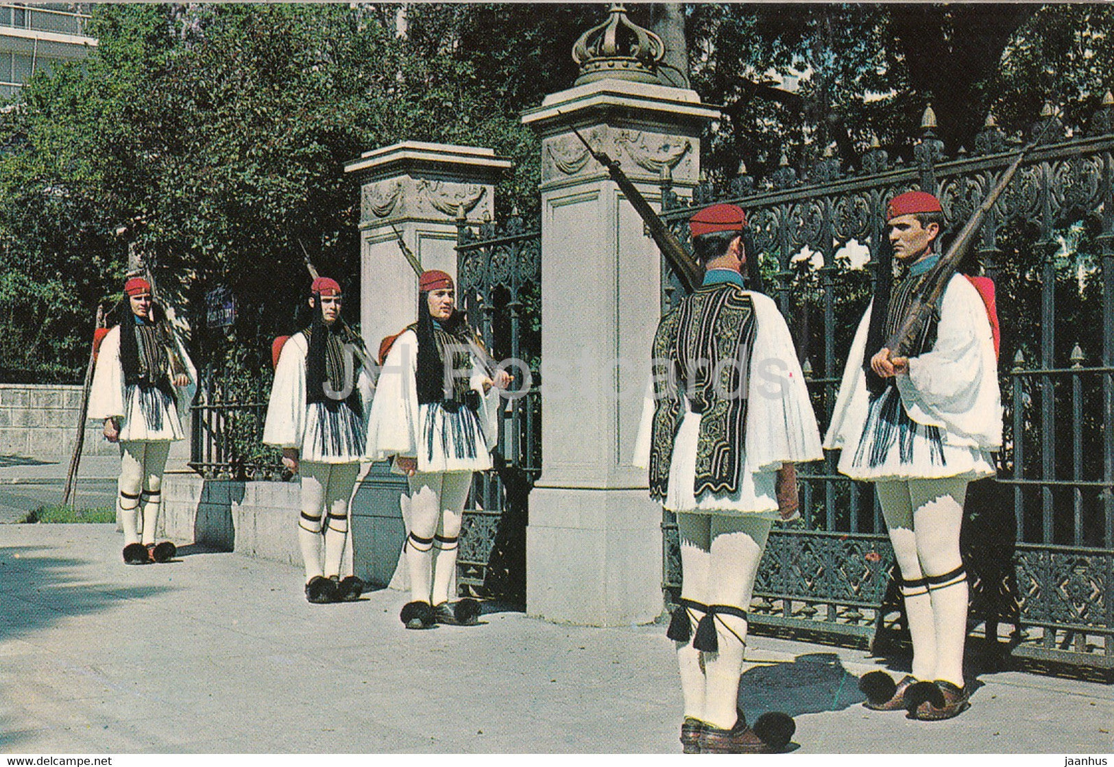 Athens - Euzones Soldiers - Greece - unused - JH Postcards