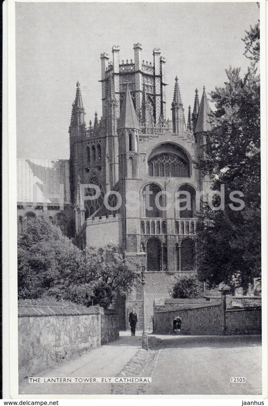 Ely Cathedral - The Lantern Tower - 12505 - 1961 - United Kingdom - England - used - JH Postcards