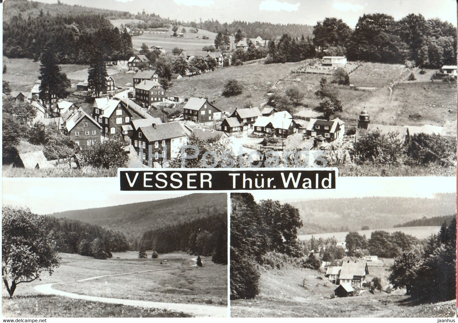 Vesser - Thur Wald - 17 - Germany DDR - unused - JH Postcards