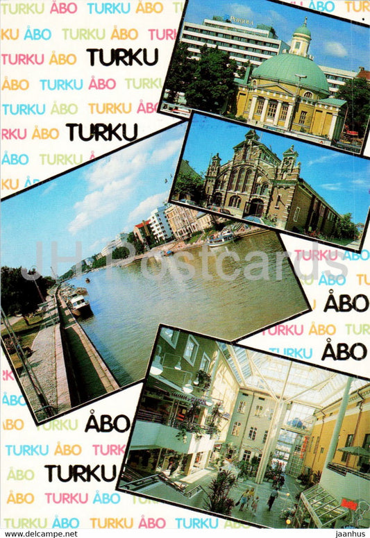 Turku - Abo - town views - 150957 - Finland - unused - JH Postcards