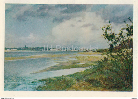 Kaunas - Nemunas river near Kaunas - 1965 - Lithuania USSR - unused - JH Postcards