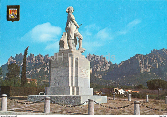Montserrat - Barcelona - El Timbaler d'El Bruc - 103 - 1980 - Spain - used - JH Postcards
