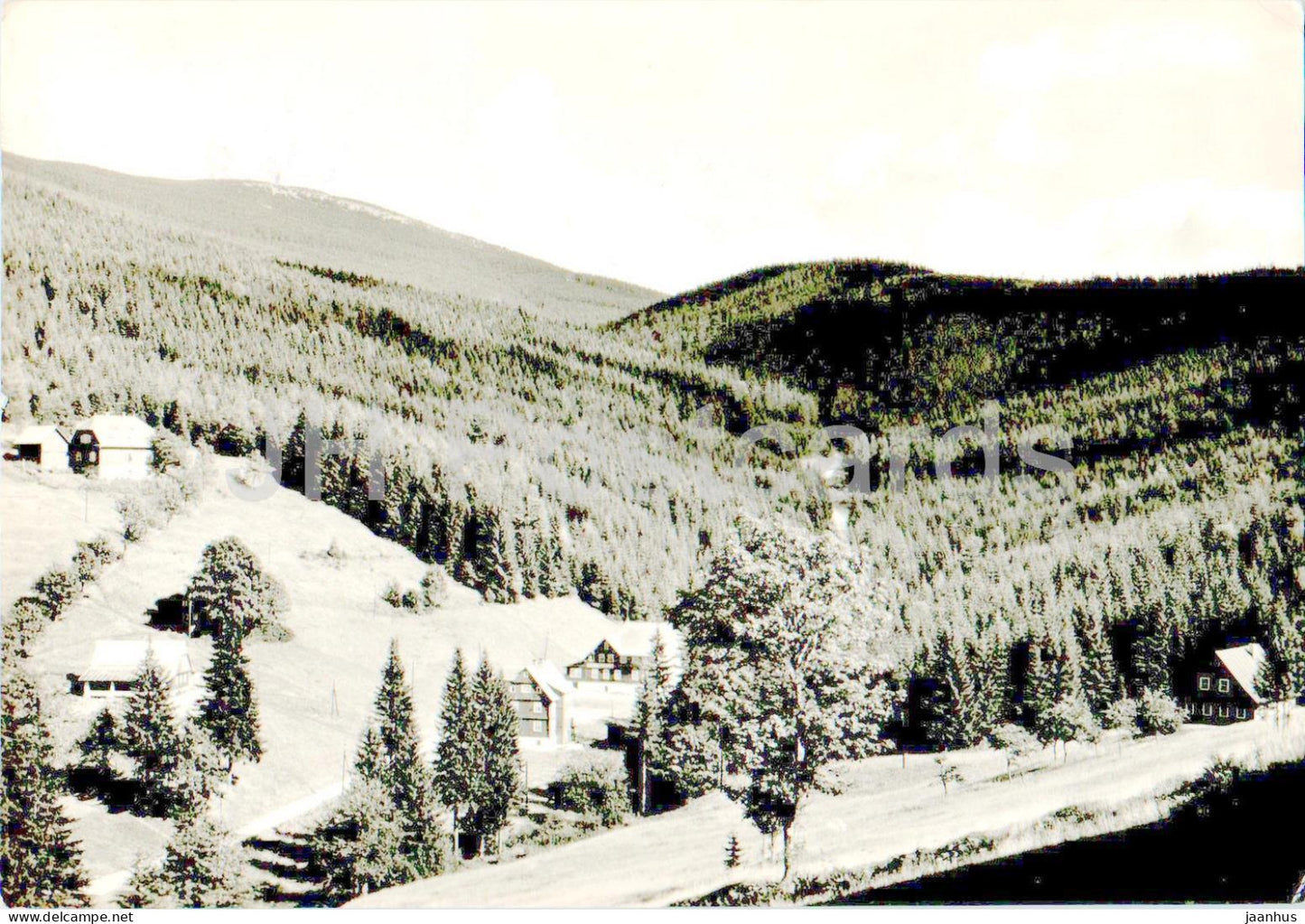 Krkonose - Harrachov - Ryzoviste - Czech Repubic - Czechoslovakia - used - JH Postcards