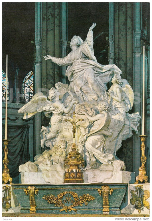 Les Merveilles de Chartres - Le groupe de l´assomption - France - unused - JH Postcards