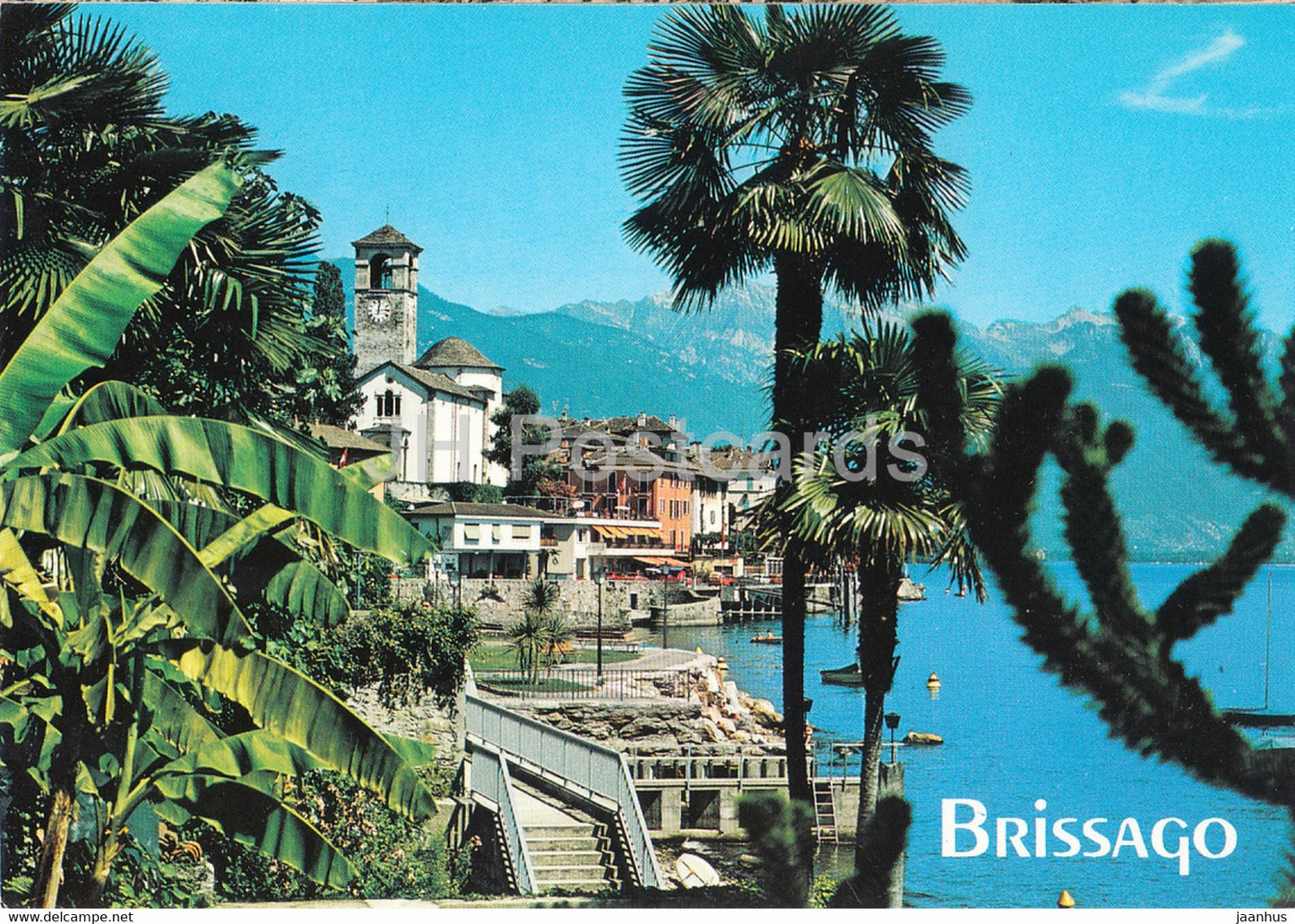 Brissago - Lago Maggiore - 1994 - Switzerland - used - JH Postcards