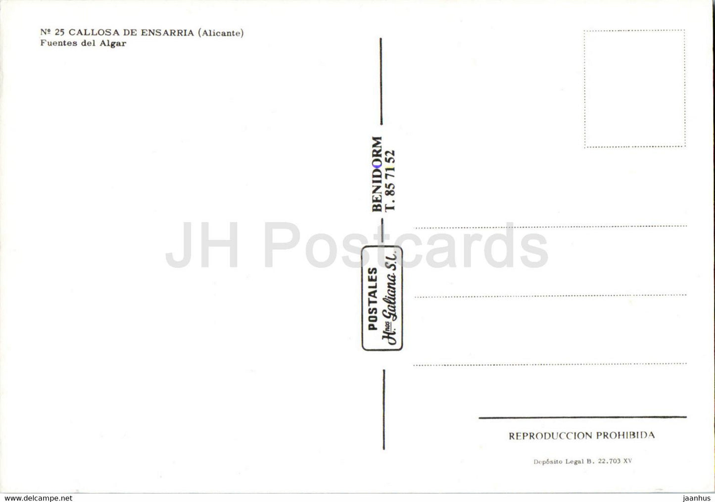 Callosa de Ensarria - Fuentes del Algar - waterfall - 25 - Spain - unused