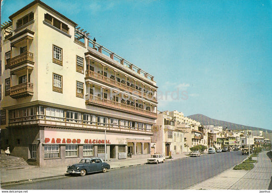 Santa Cruz de La Palma - Avenue Maritime - car -  2117 - 1964 - Spain - used - JH Postcards
