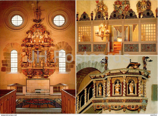 Nydala Kyrka - church - multiview - 21228 - Sweden - unused - JH Postcards