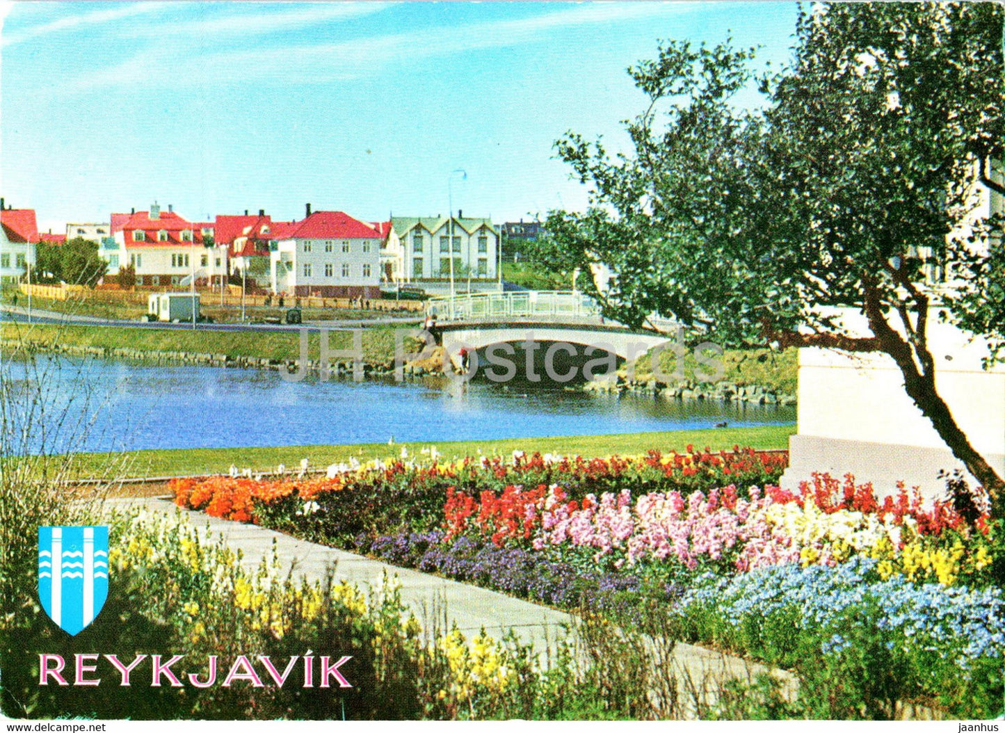 Reykjavik - Hljomskalagardurinn - a public park - Iceland - unused - JH Postcards