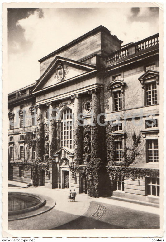 Berlin - Deutsche Staatsbibliothek Berlin - Brunnenhof - library - 1970 - Germany DDR - used - JH Postcards