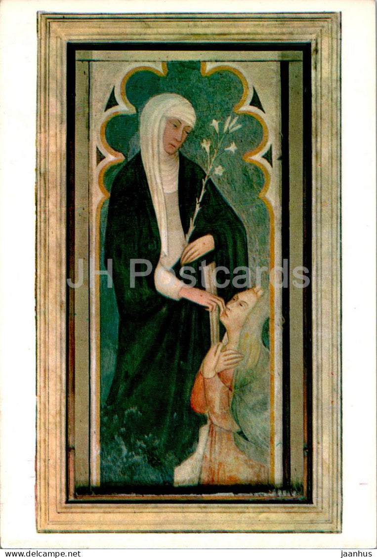 Siena - Basilica di S. Domenico - Cappella delle Volte Ritratto di S Caterina - basilica - portrait 96 - Italy - unused - JH Postcards