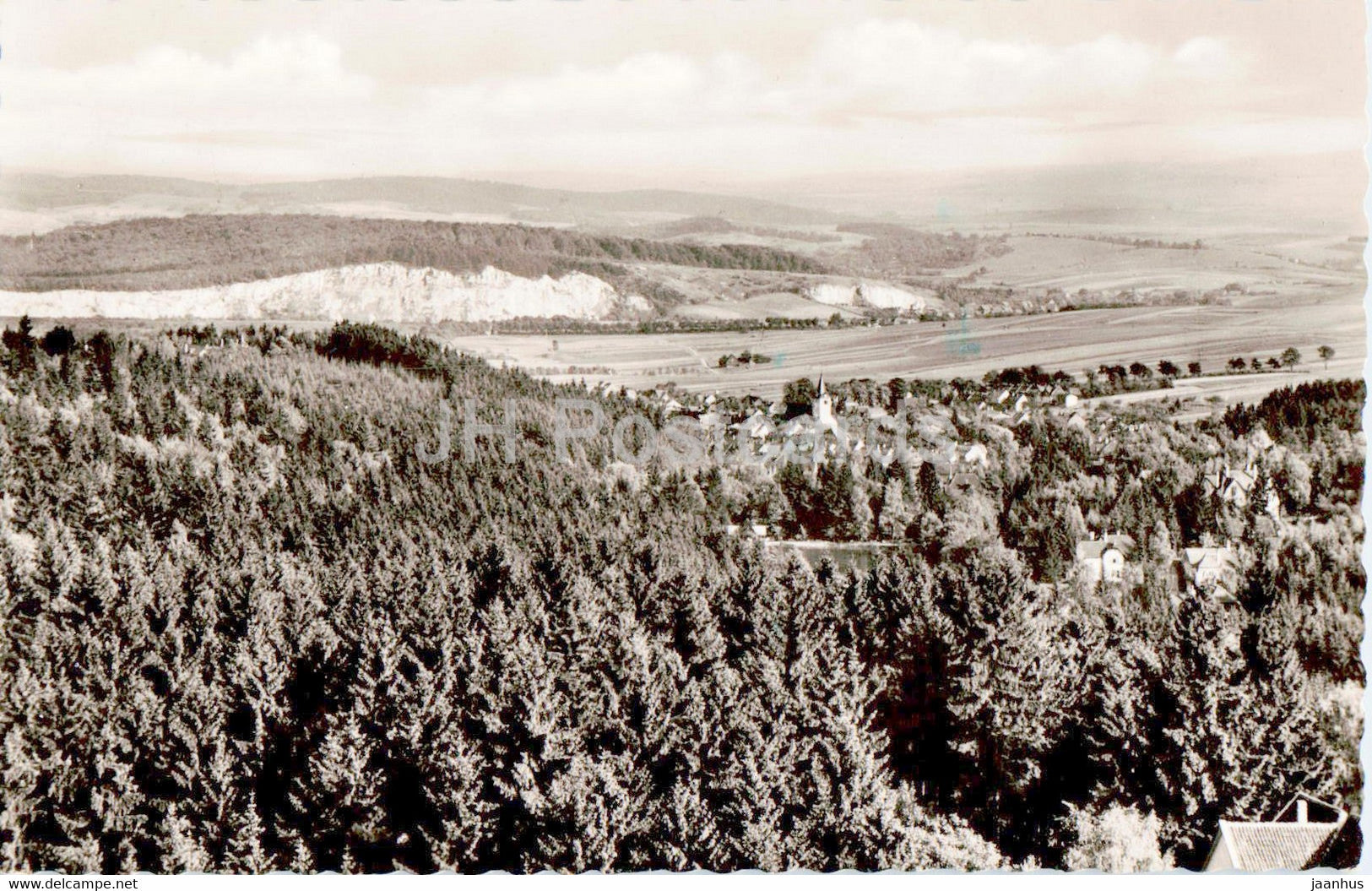 Bad Sachsa - Sudharz - old postcard - 1955 - Germany - used - JH Postcards