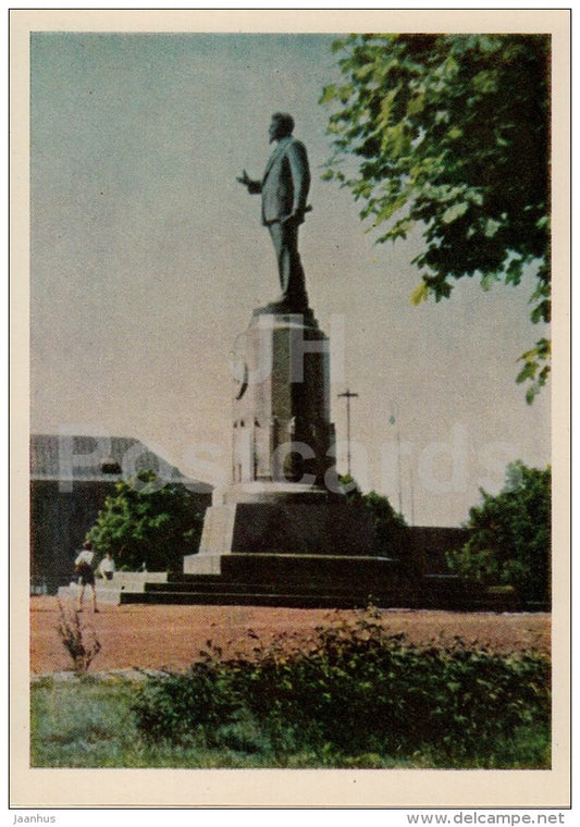 monument to M. Kalinin - Kaliningrad - Königsberg - 1965 - Russia USSR - unused - JH Postcards