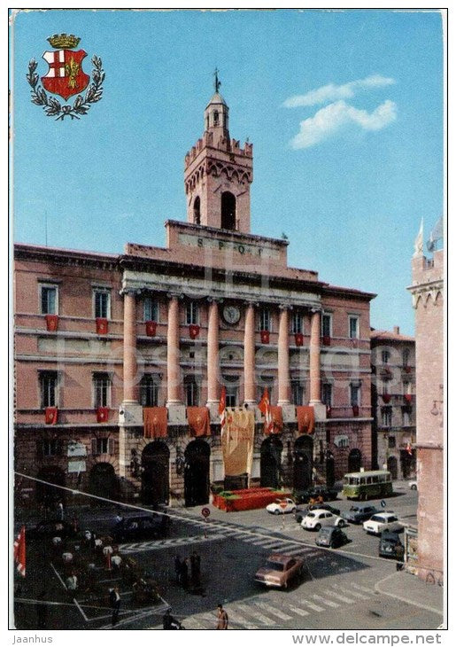 Palazzo Comunale - town hall - Foligno - Umbria - 112 - Italia - Italy - unused - JH Postcards