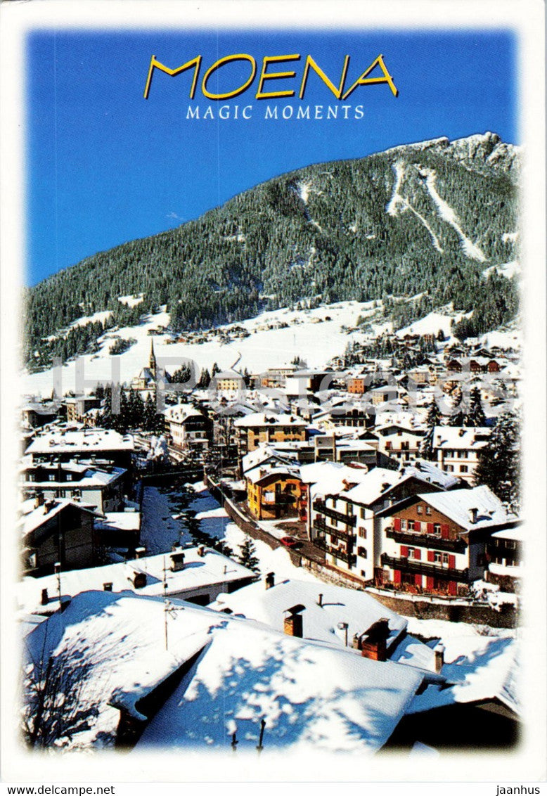 Dolomiti - Val di Fassa - Moena 1200 m - Panorama - Italy - used - JH Postcards