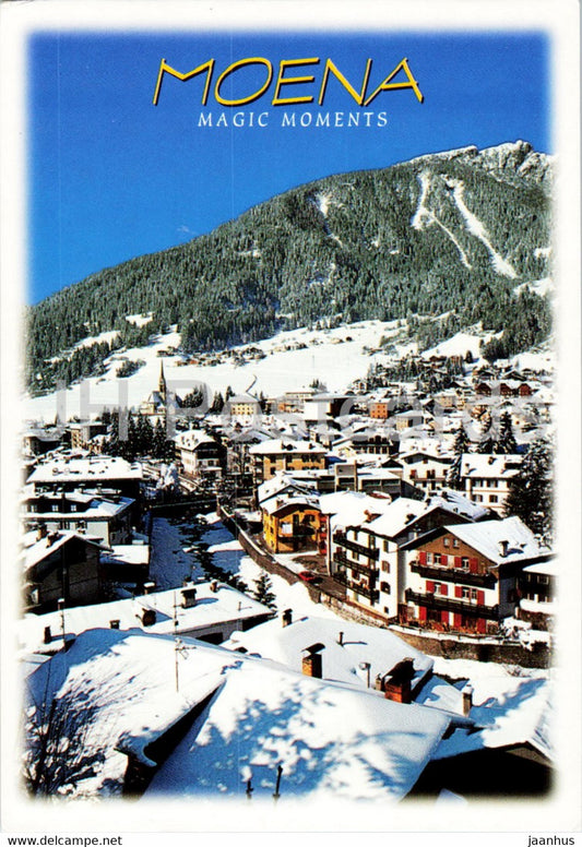 Dolomiti - Val di Fassa - Moena 1200 m - Panorama - Italy - used - JH Postcards