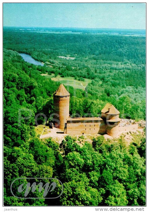 Turaida Castle - Gauja National Park - 1984 - Latvia USSR - unused - JH Postcards