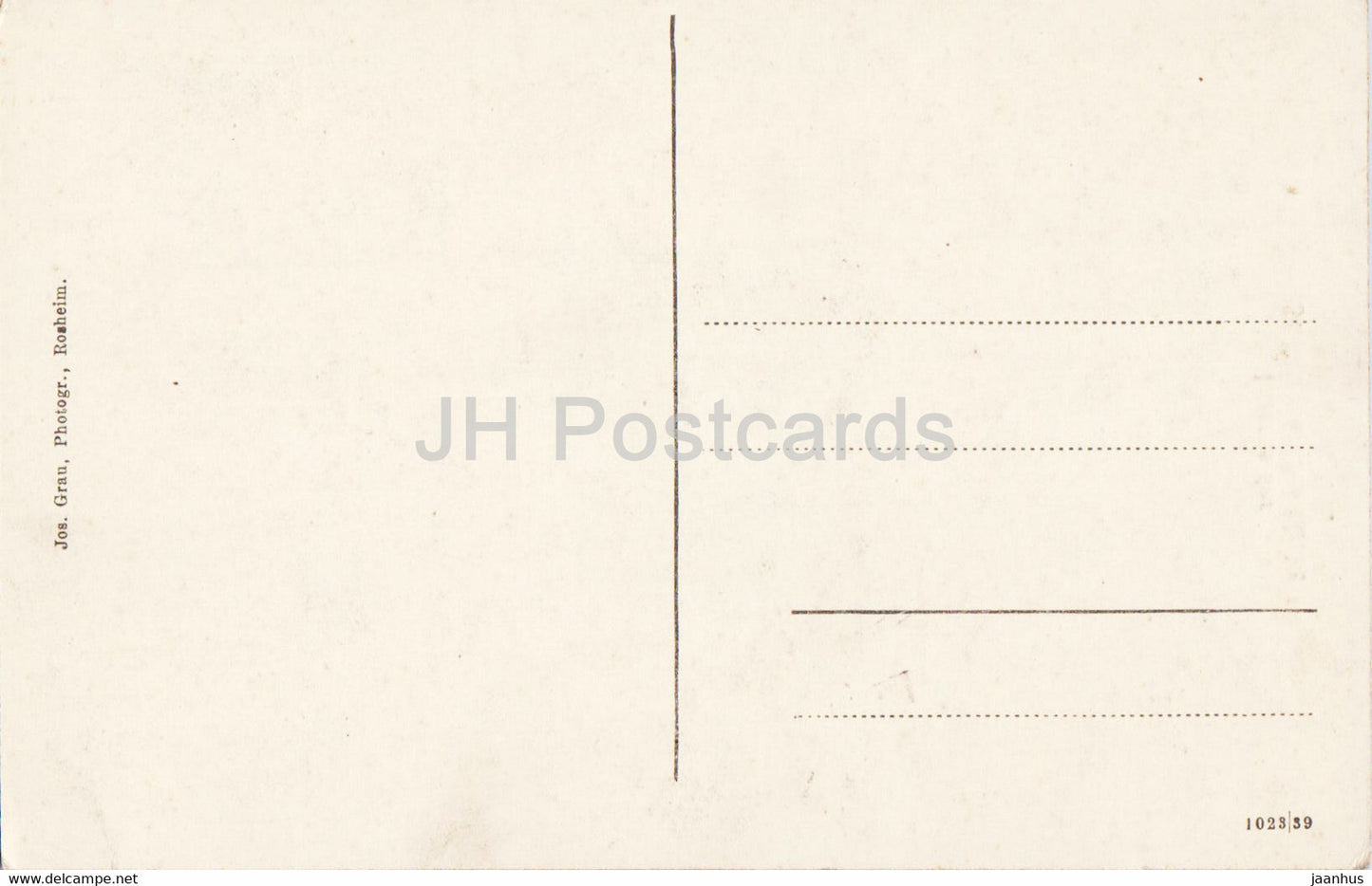 Inneres der St. Peter u. Paulskirche - Rosheim i E - Kirche - alte Postkarte - Frankreich - unbenutzt