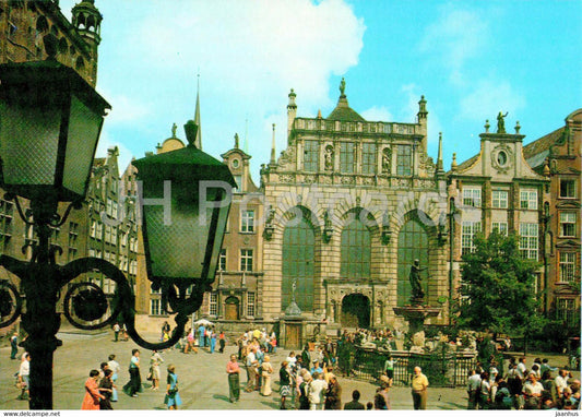 Gdansk - Dwor Artusa - Artus Court - Poland - unused - JH Postcards