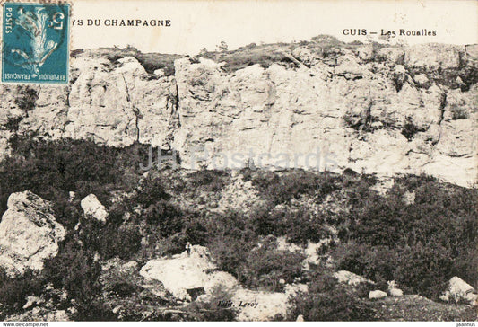 Cuis - Les Roualles - old postcard - 1912 - France - used - JH Postcards