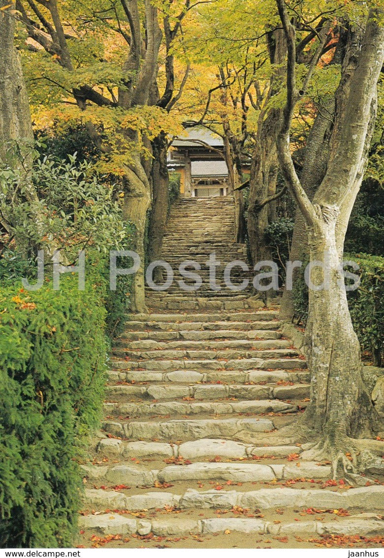Kyoto - Jakko-In Temple in Autumn - Japan - unused - JH Postcards