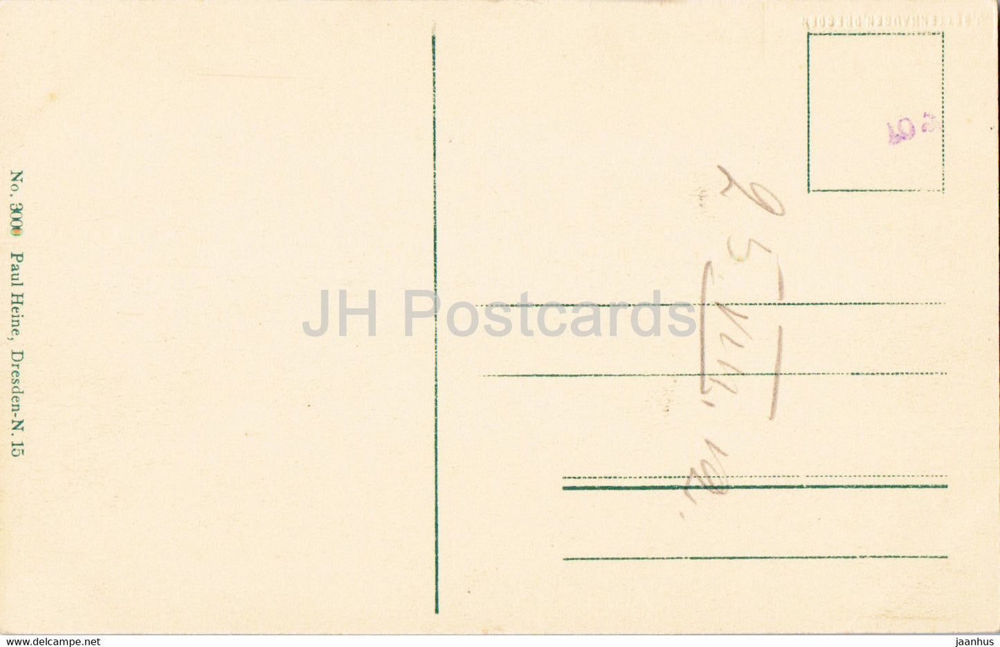 Dresden - König Friedrich August Brücke - Brücke - 3000 - alte Postkarte - Deutschland - unbenutzt