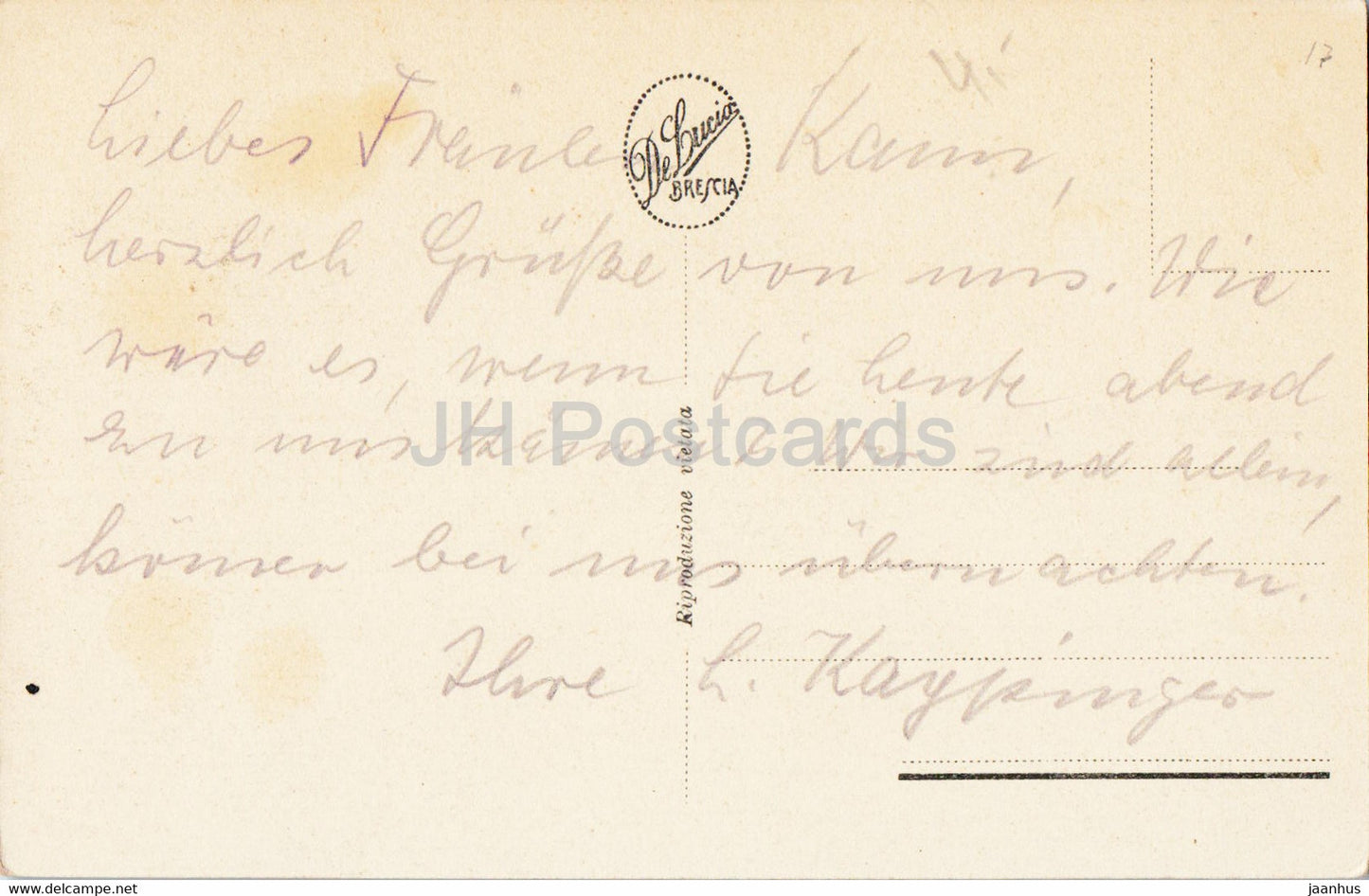 Lago di Garda - Il Vittoriale - Ingresso alla Prioria - 25 - old postcard - Italy - used