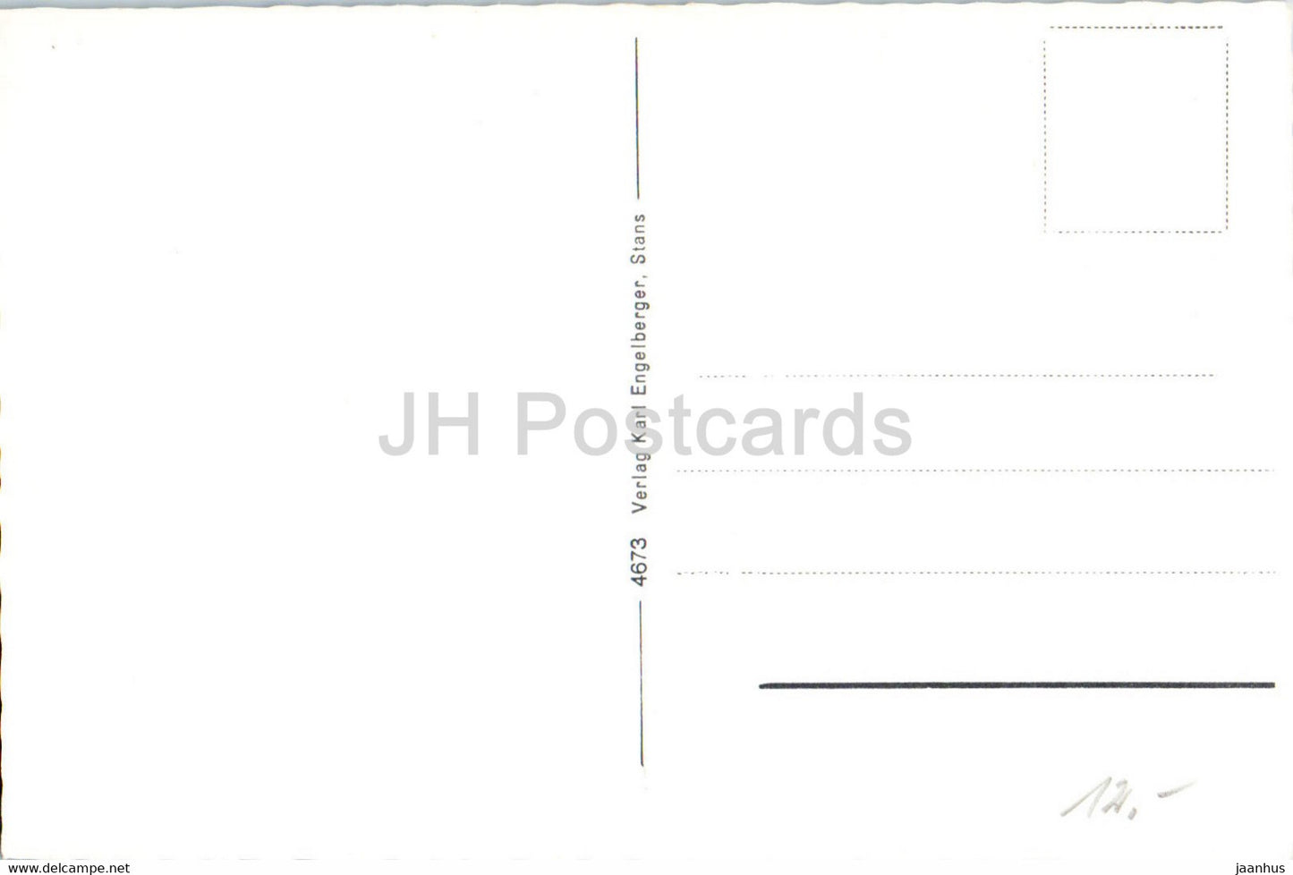 Andermatt 1444 m gegen Furka - 4673 - carte postale ancienne - Suisse - inutilisée