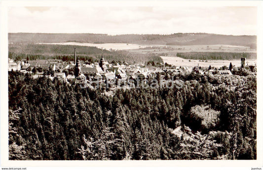 Hohenluftkurort Freudenstadt - Schwarzwald 740 m - old postcard - Germany - unused - JH Postcards